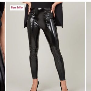 Spanx Faux Patent Leather Leggings